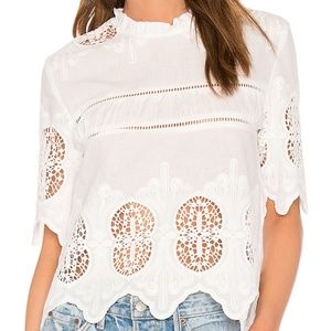 White J.O.A Blouse